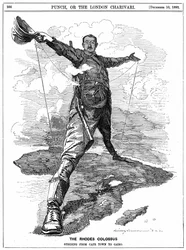 Cecil John Rhodes, från "Punch