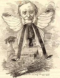 Karikatyr av George Granville Bradley