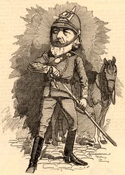 Frederick Lord Leighton i militäruniform