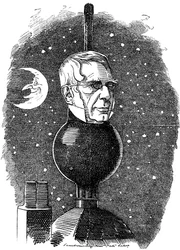 George Biddell Airy 1801-1892, engelsk astronom och geofysiker, 1883