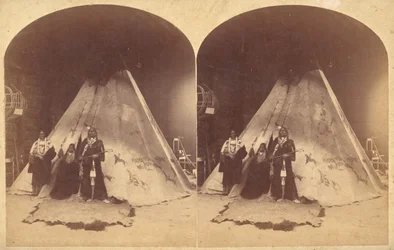 [Grupp av 18 stereografiska vyer av 1884-1885 New Orleans Centennial Internationa..., 1850-1910-talen.
