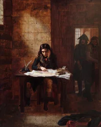 ”Napoleon i fängelset i Nice år 1794”, 1841