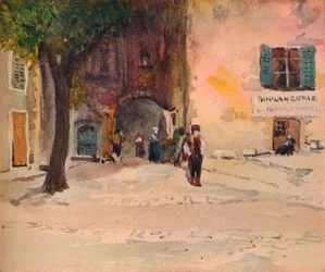 The Gateway, Tourettes, Provence, c1899