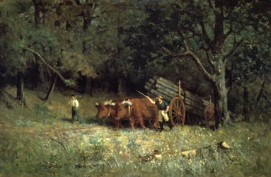 Att köra hem korna, 1881.