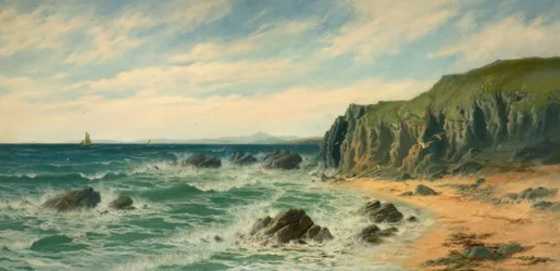 Kustscen, 1887.