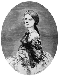 Prinsessan Maria Clotilde av Savojen (gravyr)
