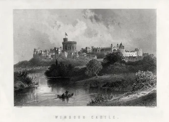Windsor Castle, England, 1883