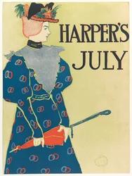 Reklamaffisch för Harper