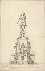 Dianafontänen, Bushy Park: Originaldesign