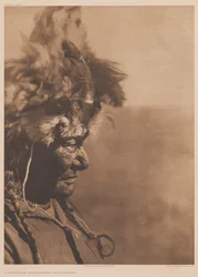 En medicinsk huvudbonad - Blackfoot