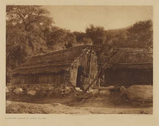 Diegueño-huset vid Santa Ysabel