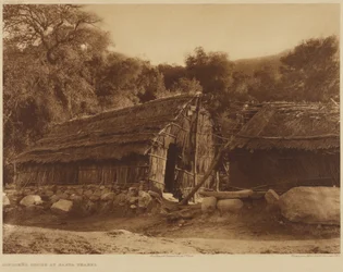 Diegueño-huset i Santa Ysabel