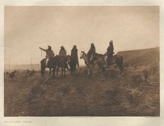 Portfölj I, Motiv 19: Den förlorade stigen-Apache