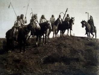 Amerikanska indianer: Apsaroke-krigare till häst