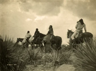 Före stormen, ca 1906 (svartvitt foto)
