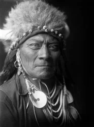 One Blue Bead, indisk, ca. 1908, foto Edward S. Curtis