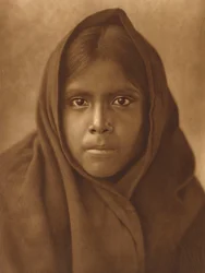 Qahatika Girl, ca 1907 (fotogravyr i storformat)