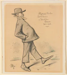Algernon Charles Swinburne på Wimbledon Common