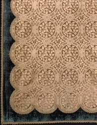 Stor Syringa, tillverkad av Warner & Ramin, designad 1875 (silkedamast)