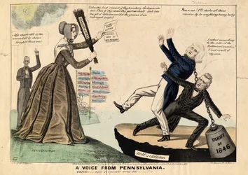 En röst från Pennsylvania, publicerad av HR Robinson, New York, 1846