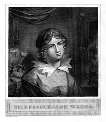 Prinsessan av Wales, 1800-talet.