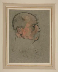 Porträtt för Edvard VII:s kröning: Frederick Sleigh Roberts, earl