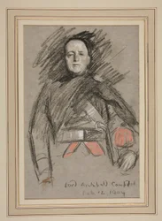 Edvard VII:s kröning. Porträtt: lord Archibald Campbell
