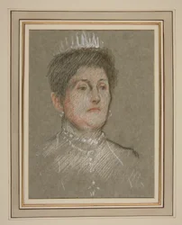 Edvard VII:s kröning. Porträtt: prinsessan Beatrice av Battenberg