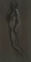 Tidig figurstudie för