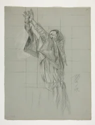 Figurstudie för kung Arthur