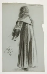 Figurstudie för kung Arthur