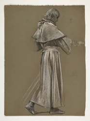 Figurstudie för kung Arthur