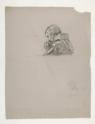 Figurstudie för kung Arthur