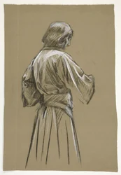 Figurstudie för kung Arthur