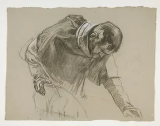 Figurstudie för kung Arthur