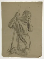 Figurstudie för kung Arthur