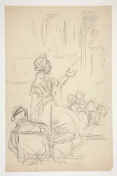 Grupp av figurer - (oidentifierad illustration) (