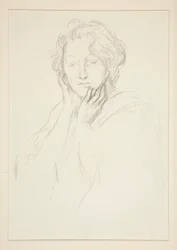 Porträtt av Mrs Abbey