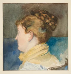 Porträtt av Mrs Abbey