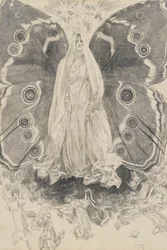 Titania, illustration till akt II, Scene II, En midsommarnatt
