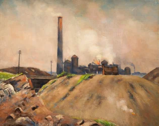 Capenfield Furnaces (olja på duk)