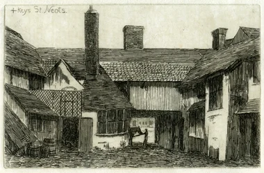 The Cross Keys, St Neots, Cambridgeshire, 1881