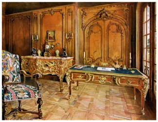 Franska panelrum, Wallace Collection, London, 1911-1912.