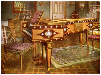 Dekormöbler från slutet av 1700-talet, 1911-1912.