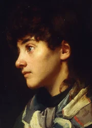 The Newlyn Girl, ca 1895