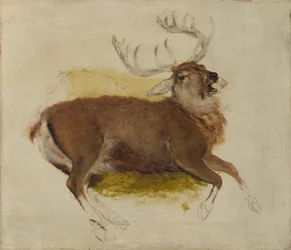 Döende Stag, ca. 1830.