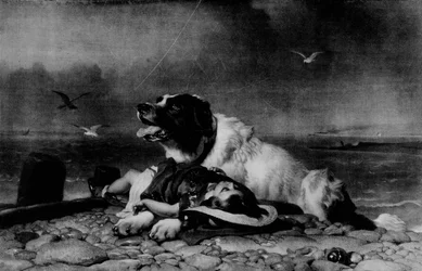 Räddad!, c1856, 1911