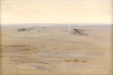 Läger i öknen, 1914