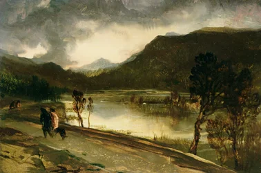 En sjö i högländerna