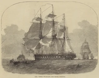 HMS Nankin, 50 Guns, Hederable Keith Stewart, Commander